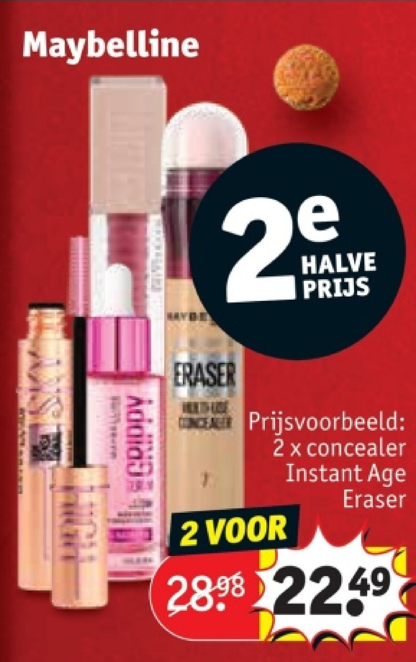 2 x concealer Instant Age Eraser