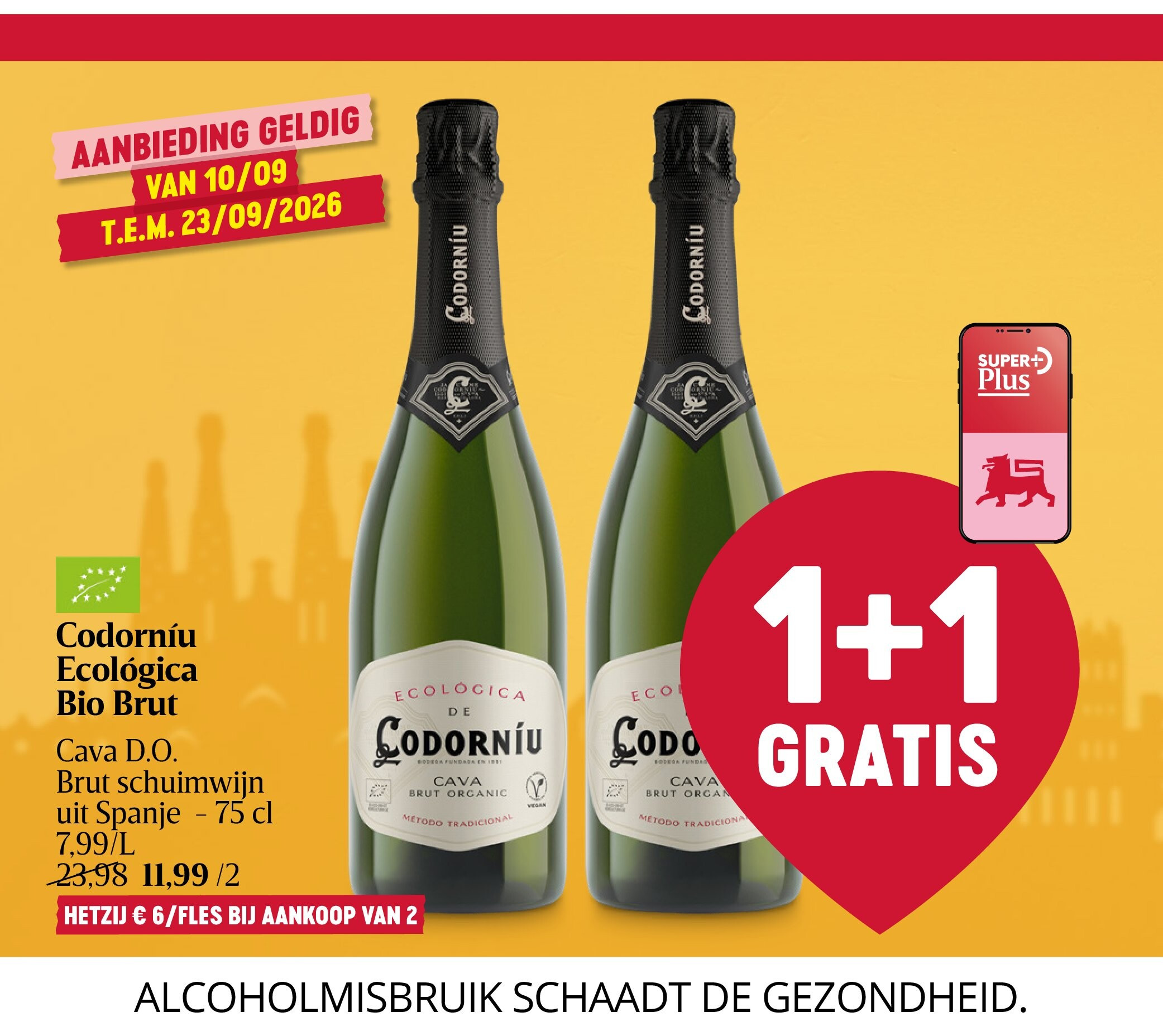 Codorníu Ecológica Bio Brut