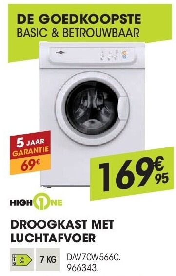 DROOGKAST MET LUCHTAFVOER