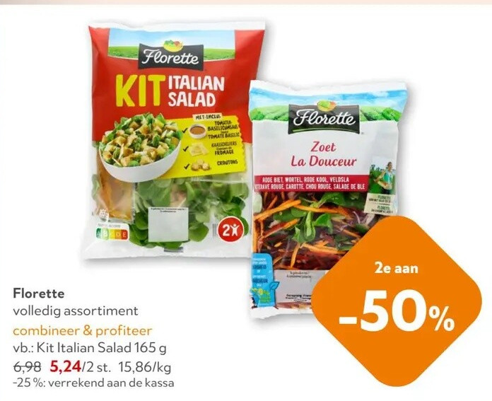 Florette Kit Italian Salad 165 g