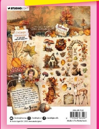 Autumn collage elements