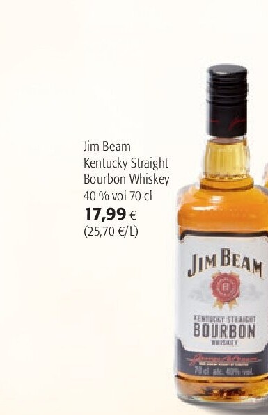 Jim Beam Kentucky Straight Bourbon Whiskey