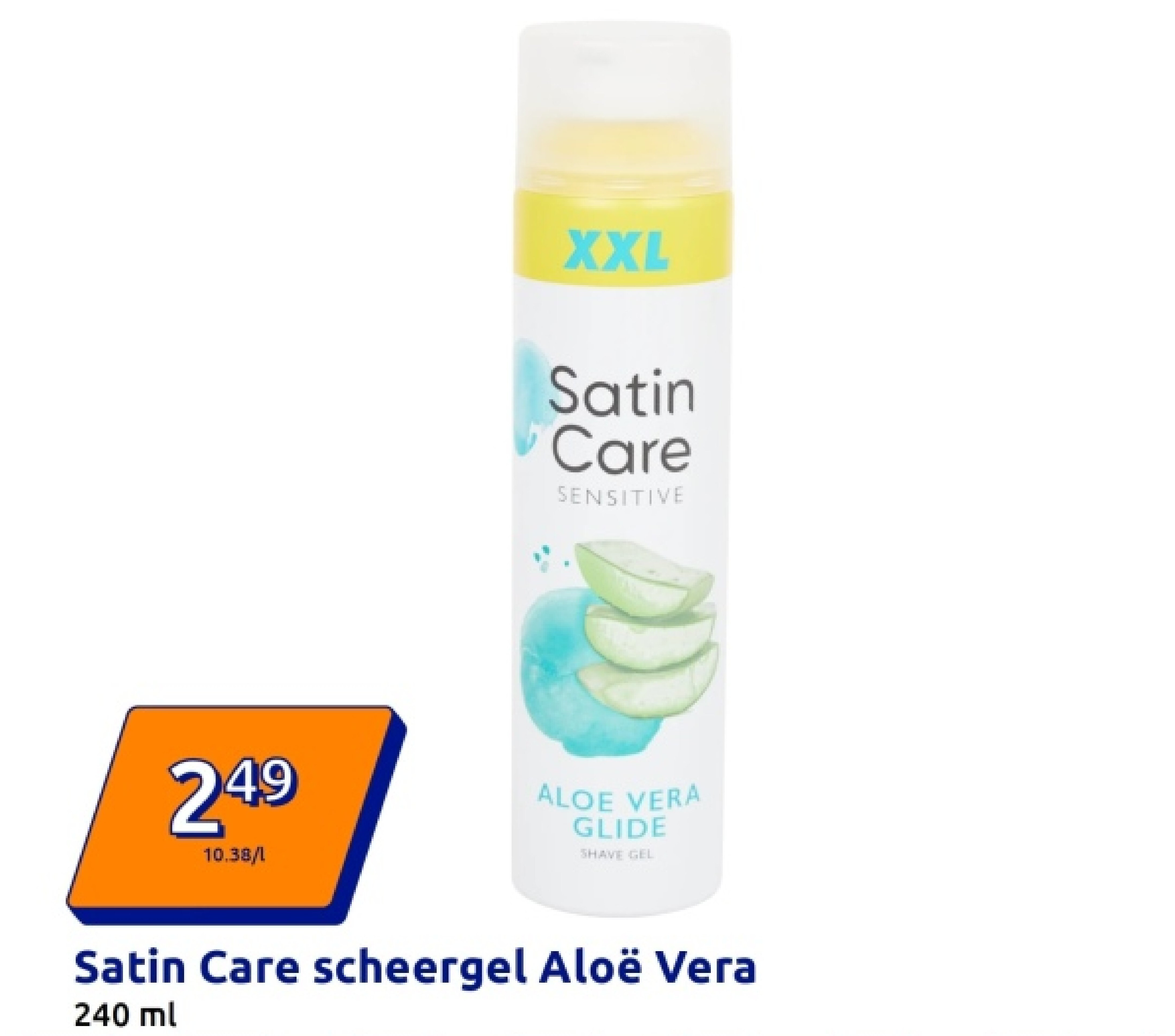 Satin Care scheergel Aloë Vera