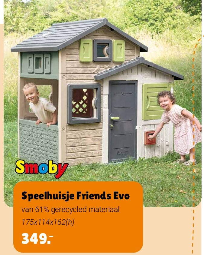 Speelhuisje Friends Evo