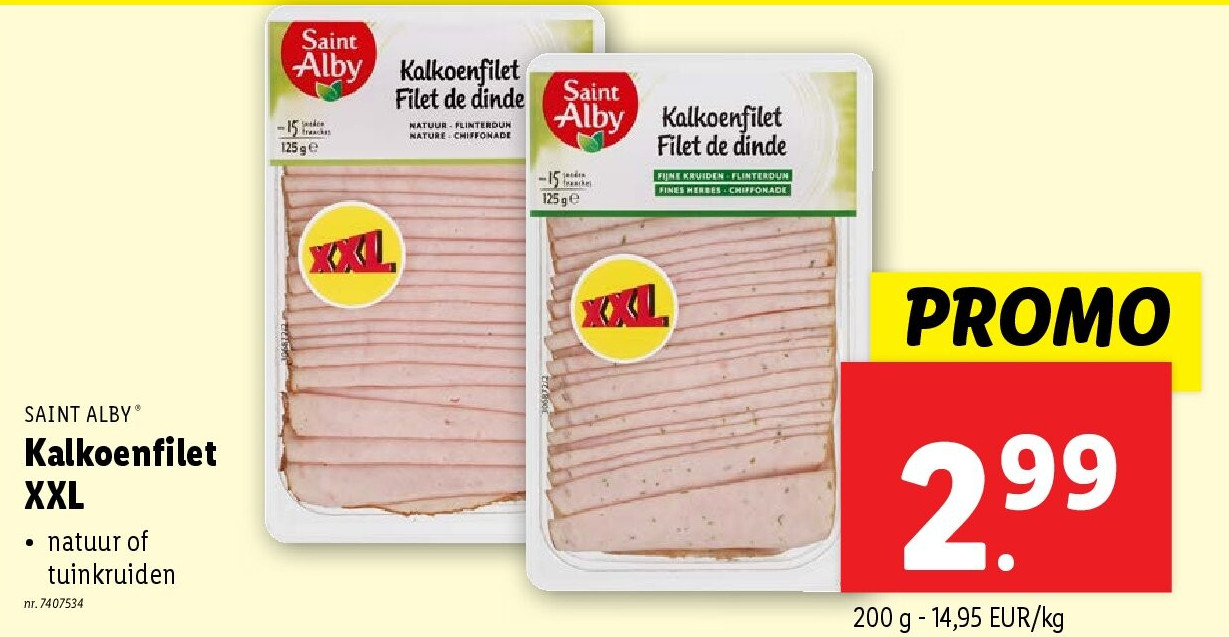 Kalkoenfilet XXL