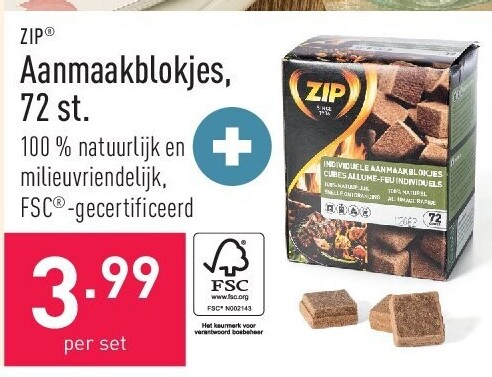 Aanmaakblokjes, 72 st