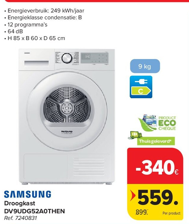 Droogkast DV9UDG52A0THEN