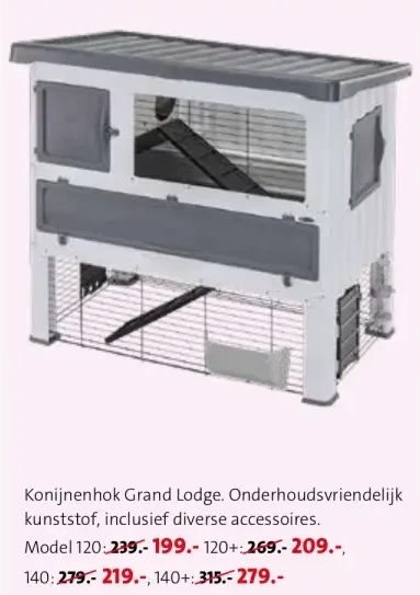 Konijnenhok Grand Lodge