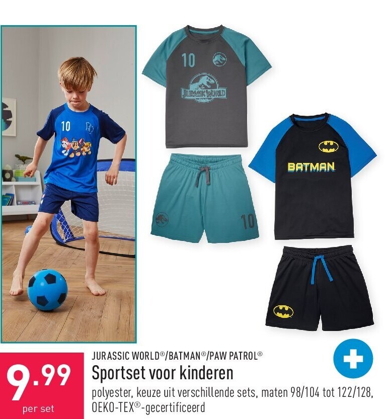 Sportset voor kinderen