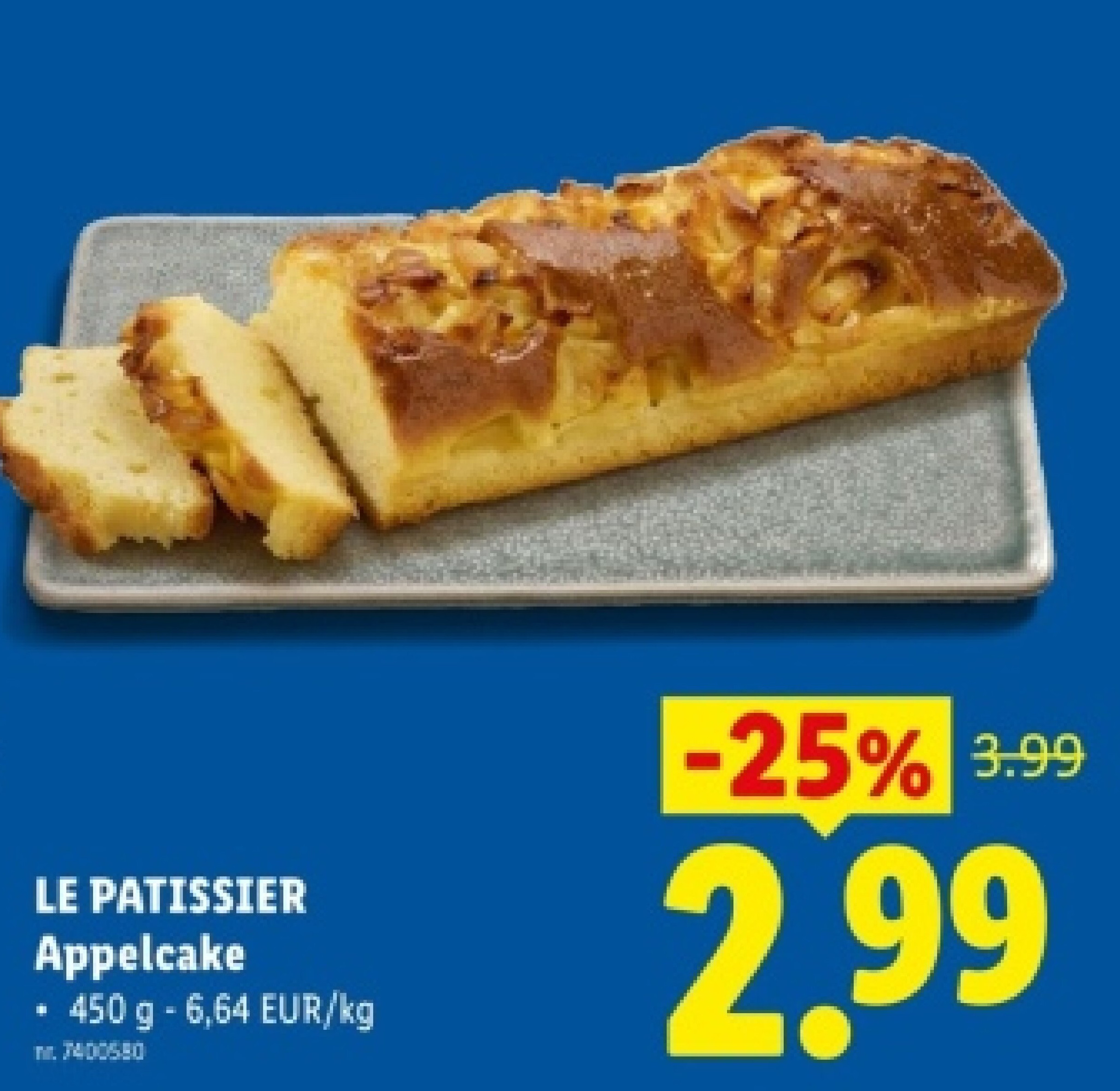 LE PATISSIER Appelcake