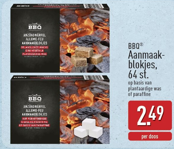 Aanmaakblokjes, 64st.