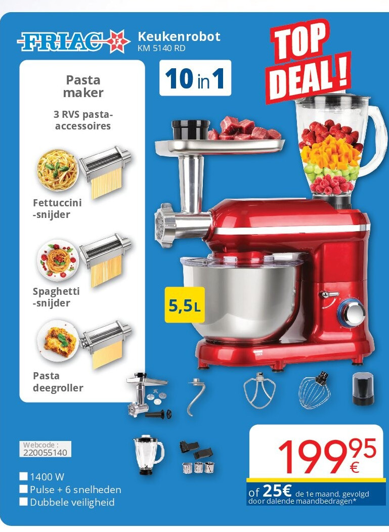 Keukenrobot KM 5140 RD