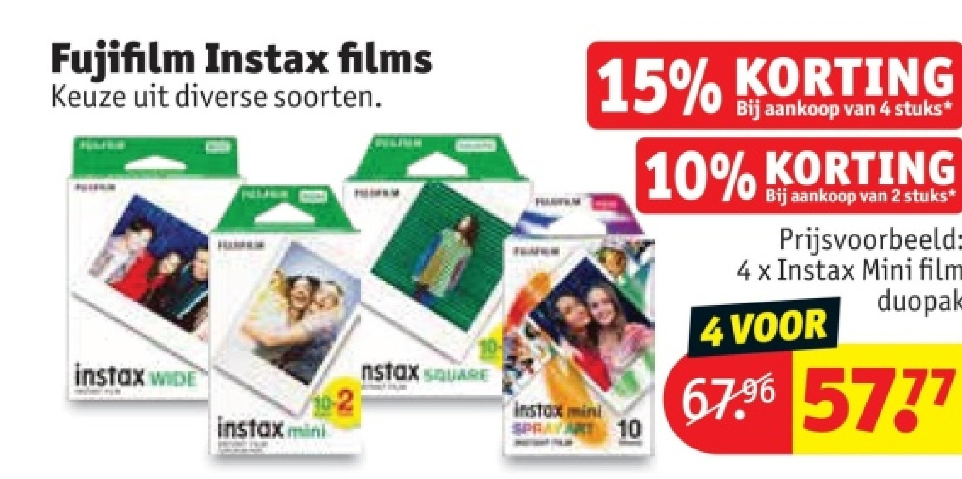 Fujifilm Instax films
