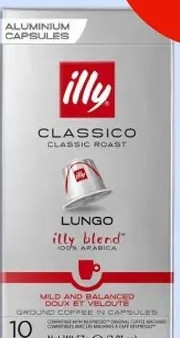 illy Classico Lungo capsules 10 stuks (57 g)