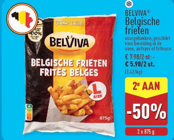 Belgische frieten