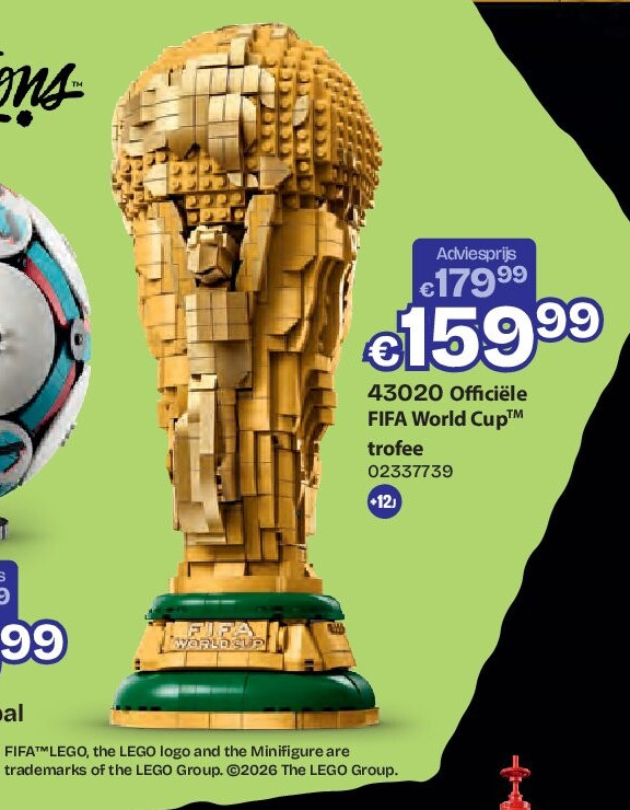 Officiële FIFA World CupTM trofee