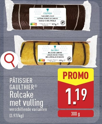 Rolcake met vulling