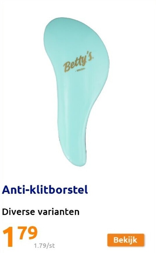 Anti-klitborstel