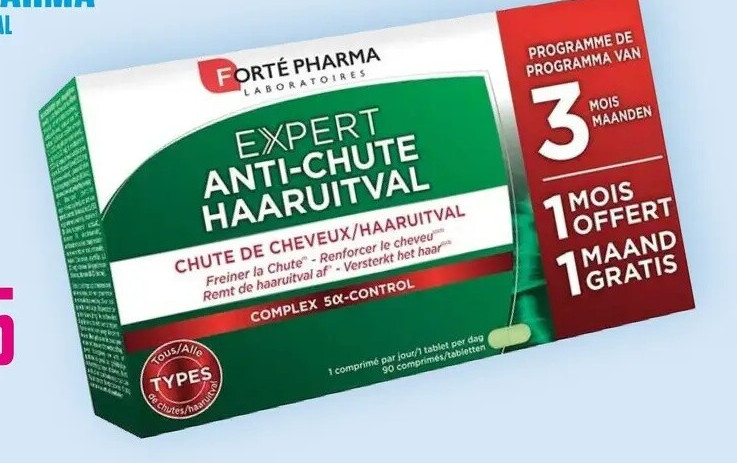 FORTÉ PHARMA EXPERT HAARUITVAL 3X30 TABLETTEN