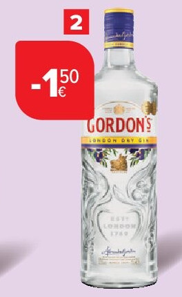 Gin Gordon’s klassiek en Pink en Captain Morgan