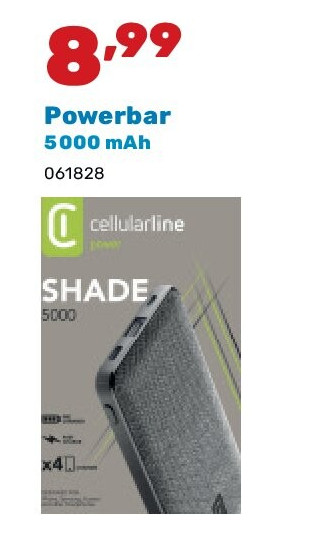 Powerbar 5 000 mAh