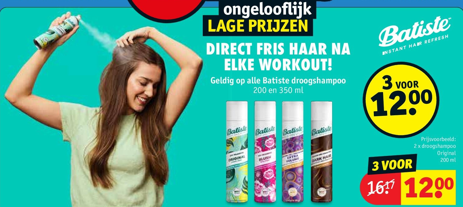 2 x droogshampoo Original 200 ml