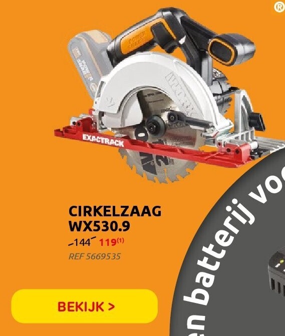 CIRKELZAAG WX530.9