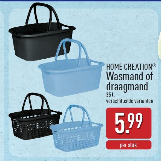 Wasmand of draagmand