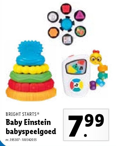 Baby Einstein babyspeelgoed