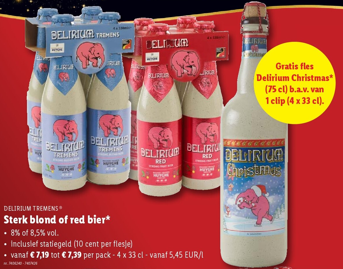 Sterk blond of red bier
