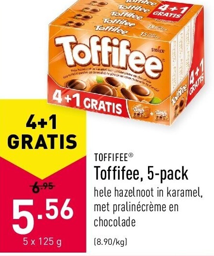 Toffifee, 5-pack