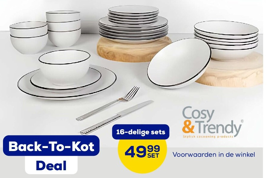 16-delige servieset