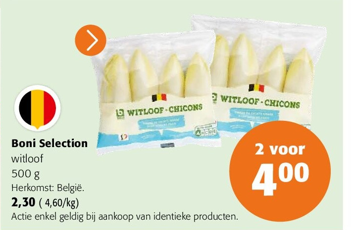 Boni Selection witloof 500 g