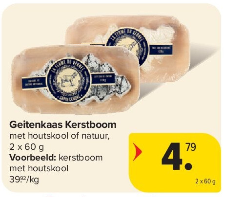 Geitenkaas Kerstboom