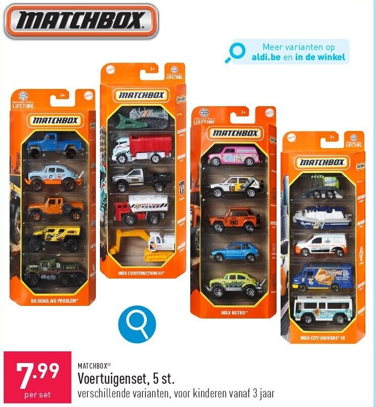 Voertuigenset, 5 st.