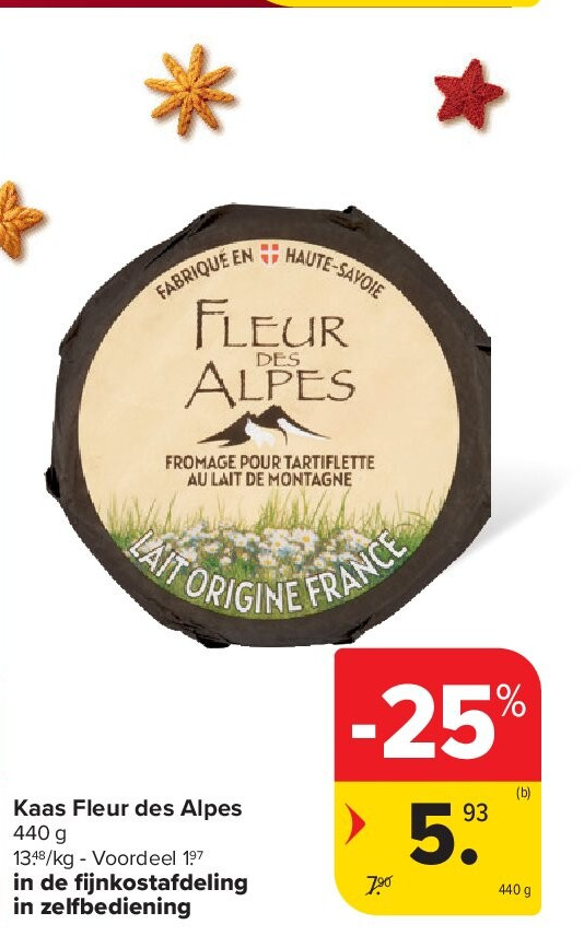 Kaas Fleur des Alpes