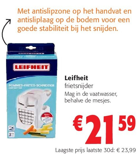Leifheit frietsnijder