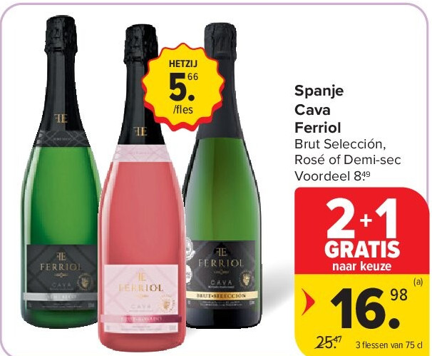 Spanje Cava Ferriol