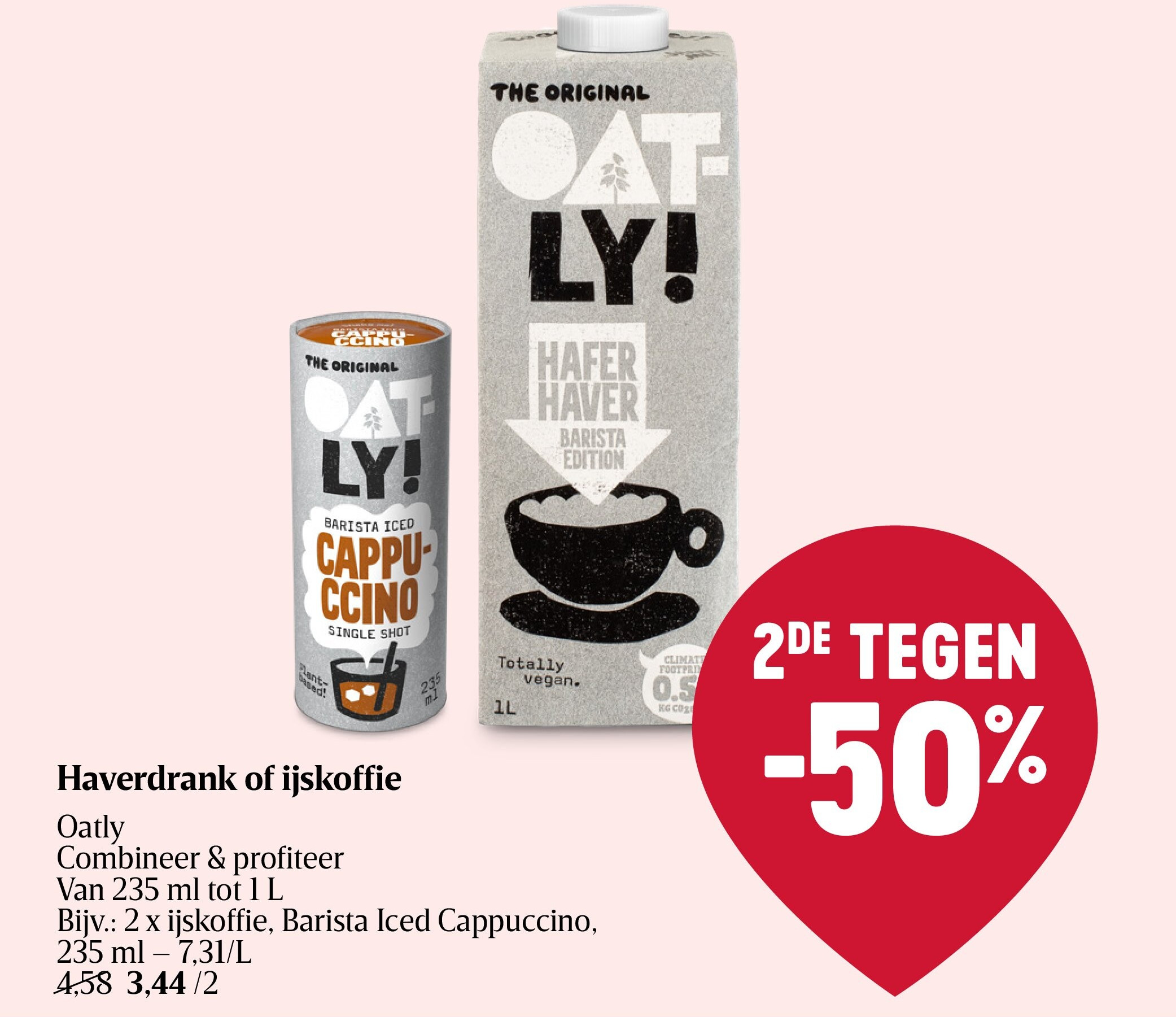 Haverdrank of ijskoffie