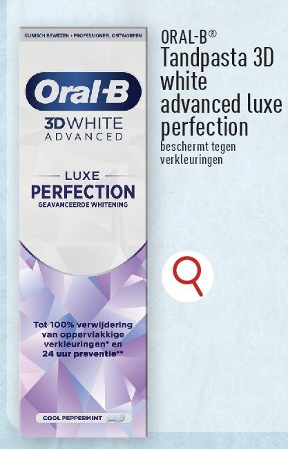Tandpasta 3D white advanced luxe perfection