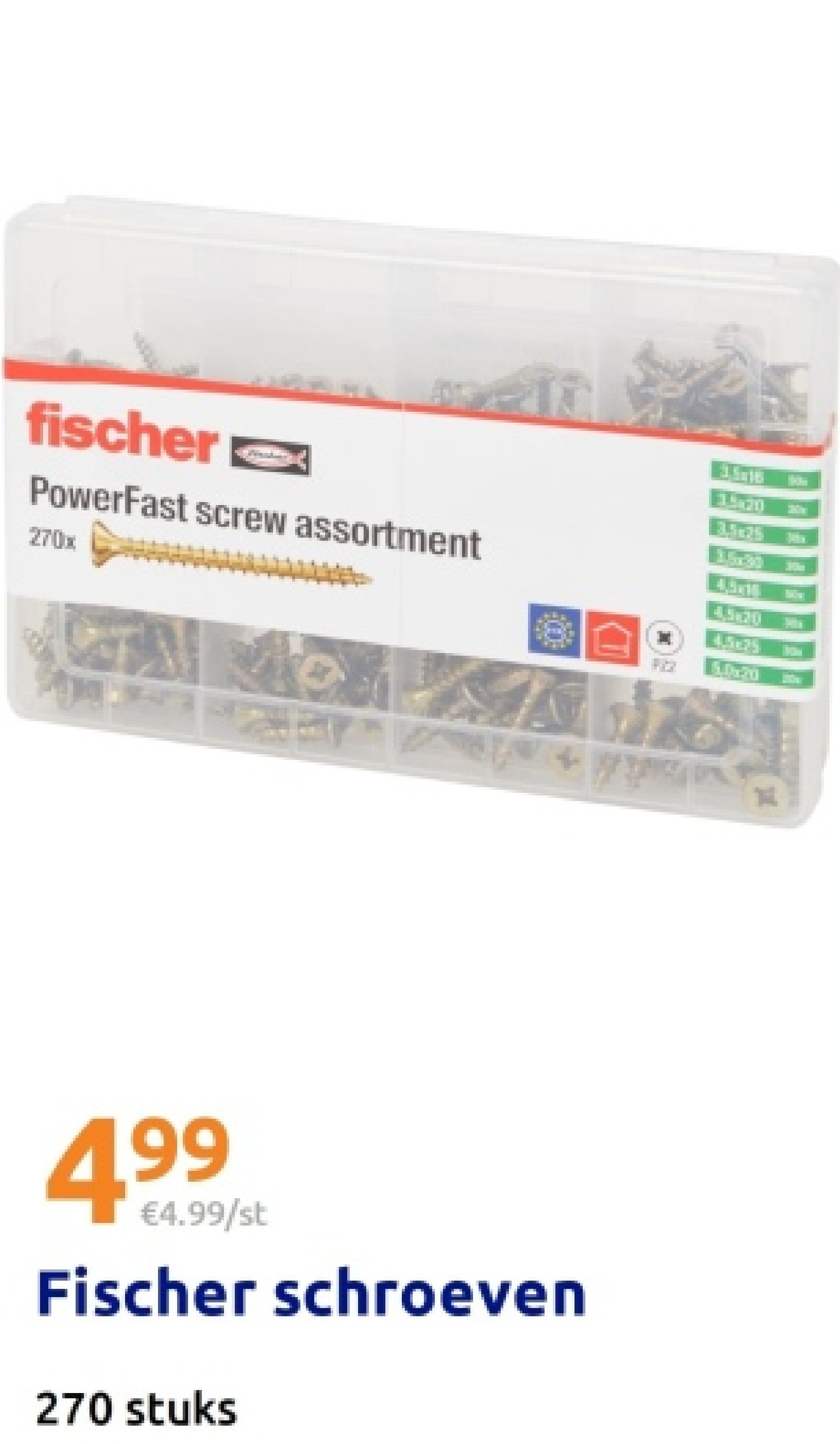 Fischer schroeven