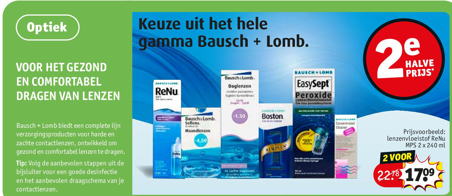 lenzenvloeistof ReNu MPS 2 x 240 ml