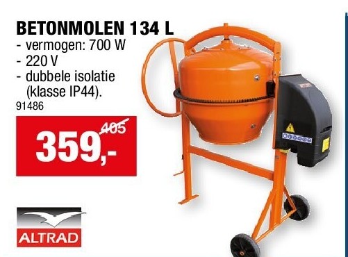 BETONMOLEN 134 L