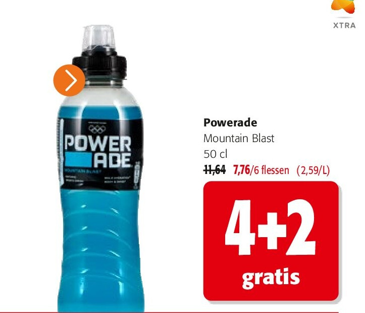 Powerade Mountain Blast 50 cl
