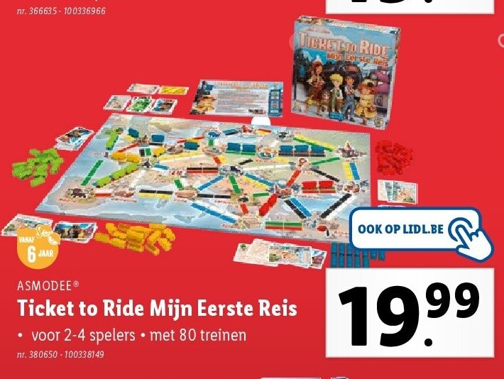 Ticket to Ride Mijn Eerste Reis