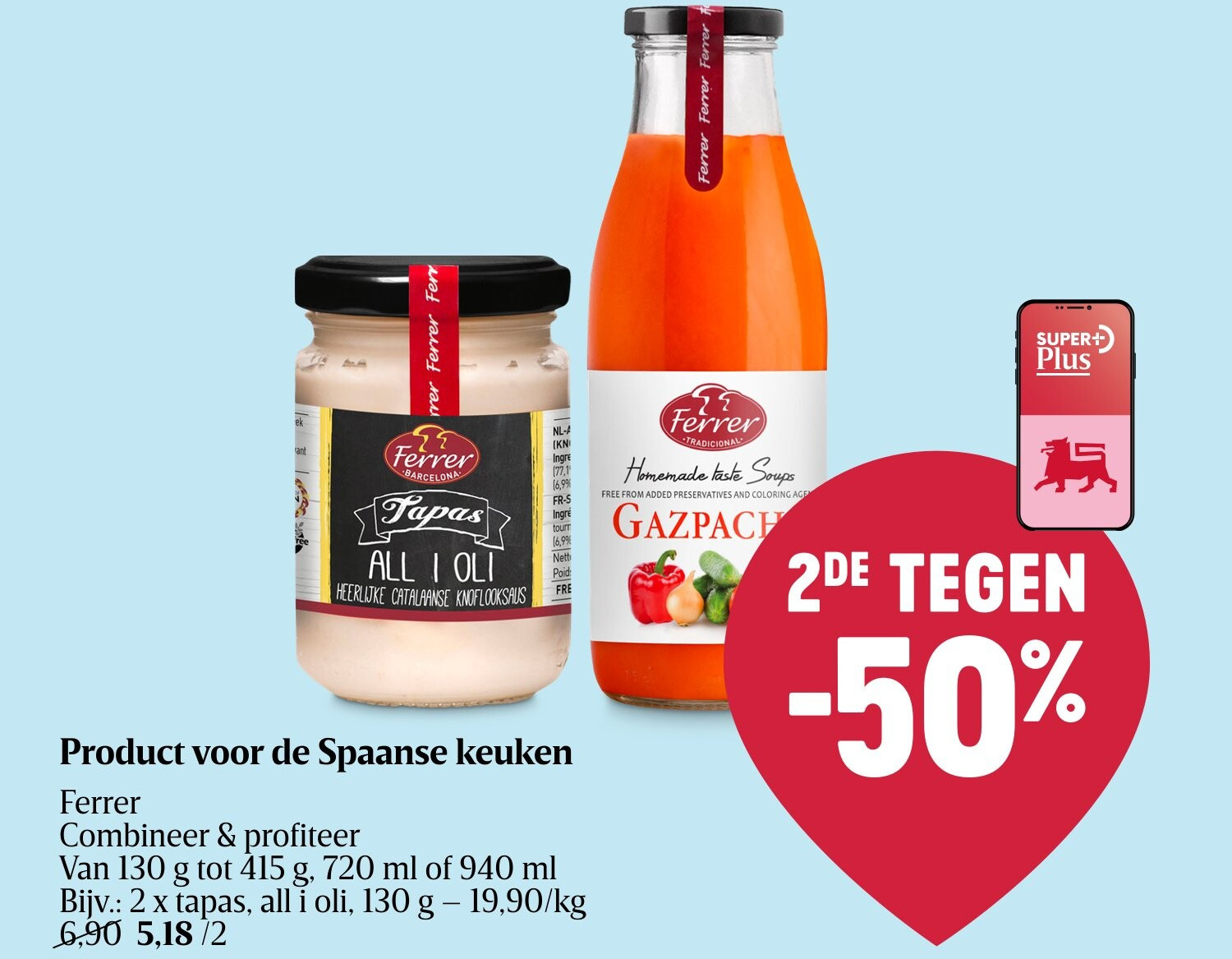 Product voor de Spaanse keuken