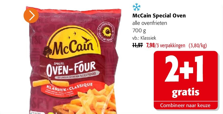 McCain Special Oven alle ovenfrieten 700 g