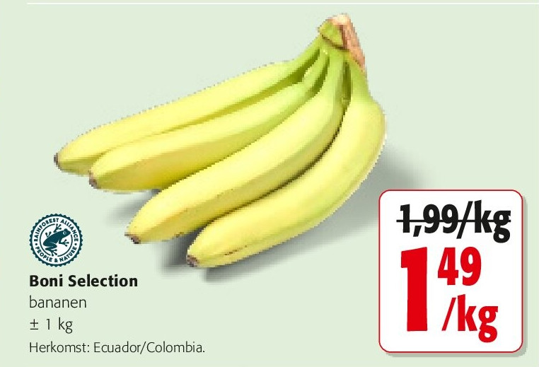 Boni Selection bananen