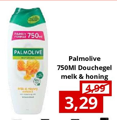 Palmolive 750Ml Douchegel melk & honing
