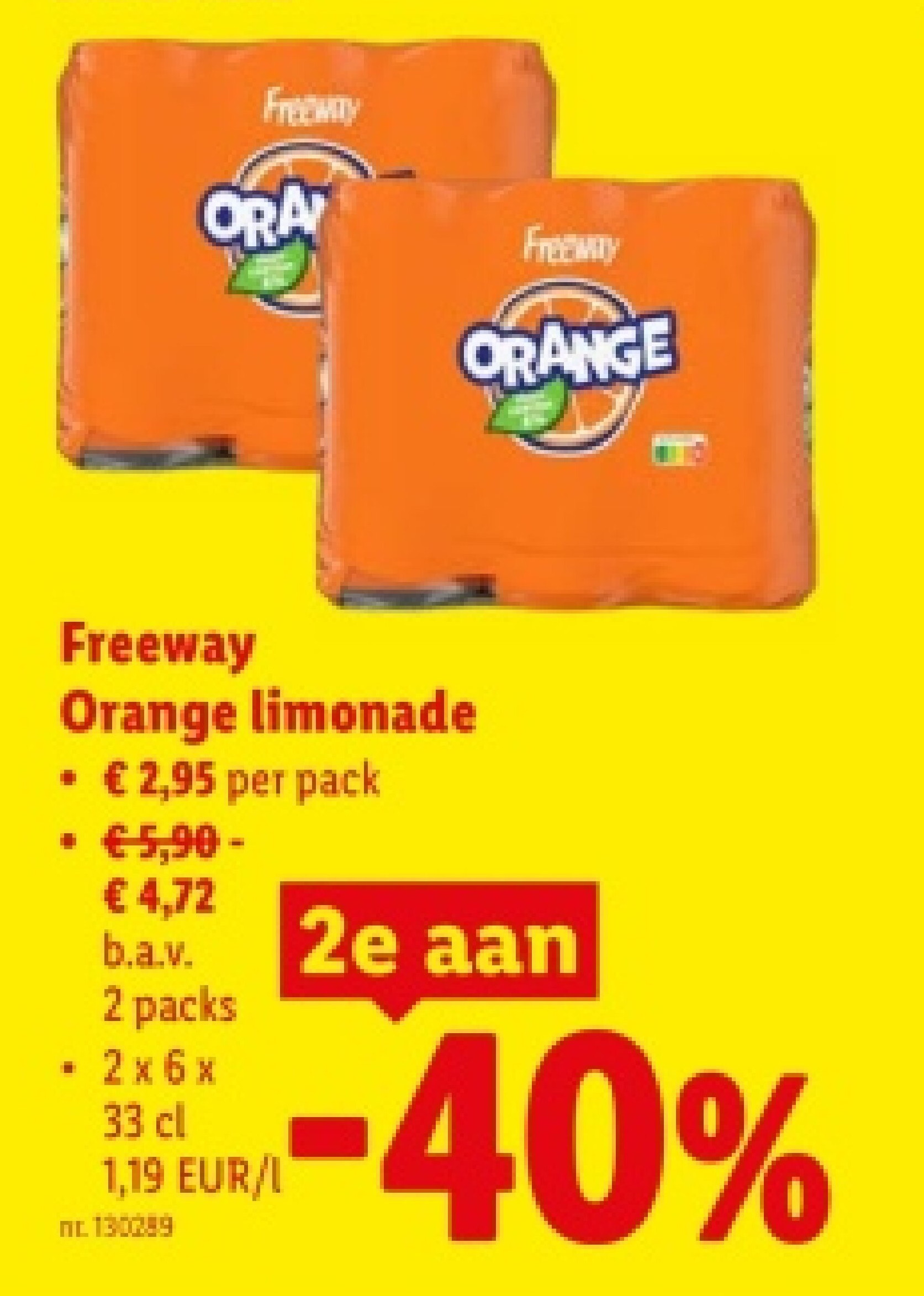 Orange limonade